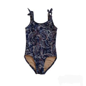 Old Navy Girls Paisley One Piece Swimsuit XS